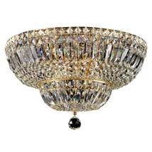 Candelabru Maytoni BASFOR metal auriu antichizat 12x E14 - DIA100-CL-12-G