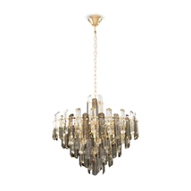 Pendul Maytoni FLARE metal auriu 8x E14 - DIA200PL-08G