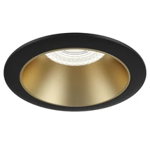 Spot incastrabil Maytoni SHARE aluminiu negru-auriu mat 1x GU10 - DL053-01BMG