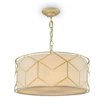 Pendul Maytoni MESSINA textil alb 4x E27 - H223PL-03G