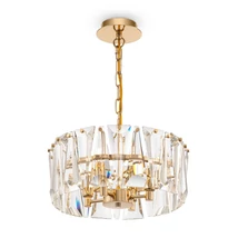 Pendul Maytoni PUNTES metal auriu 4x E14 - MOD043PL-04G
