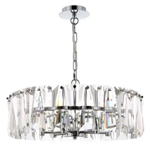 Pendul Maytoni PUNTES metal crom 6x E14 - MOD043PL-06CH