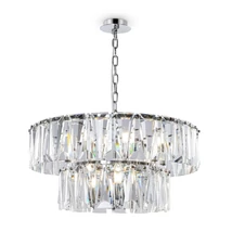 Pendul Maytoni PUNTES metal crom 12x E14 - MOD043PL-12CH