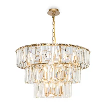 Pendul Maytoni PUNTES metal auriu 18x E14 - MOD043PL-18G