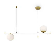 Pendul Maytoni NOSTALGIA sticla alb 2x E14 - MOD048PL-02G