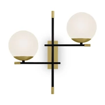 Aplica de perete Maytoni NOSTALGIA sticla alb 2x E14 - MOD050WL-02G