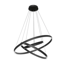 Pendul Maytoni RIM aluminiu negru 1x LED - MOD058PL-L100B4K