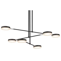 Pendul Maytoni FAD aluminiu negru 1x LED - MOD070PL-L38B3K