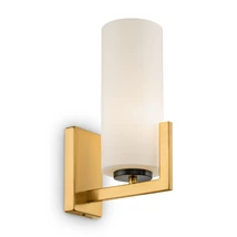 Aplica de perete Maytoni FORTANO sticla alb 1x E27 - MOD089WL-01BS