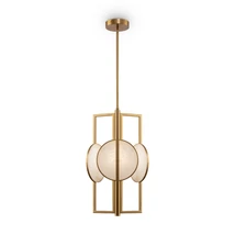 Pendul Maytoni MARMO metal auriu 3x E14 - MOD099PL-03G