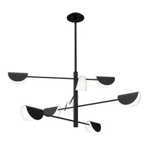 Candelabru Maytoni MOLLIS acril negru 8x G9 - MOD126PL-08B