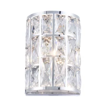 Aplica de perete Maytoni GELID cristal transparent 1x E27 - MOD184-WL-01-CH
