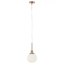 Pendul Maytoni ERICH sticla alb 1x E14 - MOD221-PL-01-G