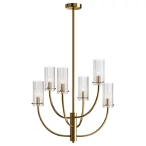 Pendul Maytoni ARCO sticla  6x G9 - MOD223PL-06BS