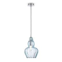 Pendul Maytoni EUSTOMA metal albastru 1x E14 - MOD238-PL-01-BL