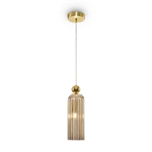 Pendul Maytoni ANTIC sticla coniac 1x E14 - MOD302PL-01CG