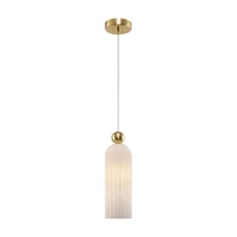 Pendul Maytoni ANTIC sticla alb 1x E14 - MOD302PL-01W