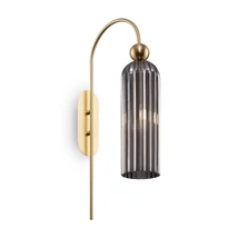 Aplica de perete Maytoni ANTIC sticla gri 1x E14 - MOD302WL-01GR
