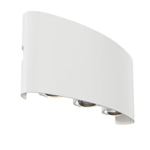 Aplica exterior Maytoni STRATO metal alb 1x LED IP54 - O417WL-L6W3K