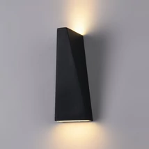 Aplica exterior Maytoni TIMES SQUARE metal negru 1x LED IP54 - O580WL-L6B