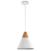 Pendul Maytoni BICONES metal alb 1x E27 - P359-PL-01-W