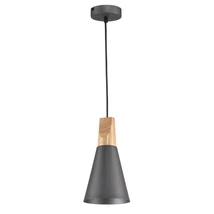 Pendul Maytoni BICONES metal gri 1x E27 - P359-PL-140-C