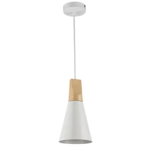 Pendul Maytoni BICONES metal alb 1x E27 - P359-PL-140-W