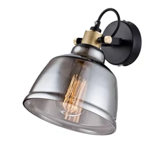 Aplica de perete Maytoni IRVING sticla fumuriu 1x E27 - T163-01-C