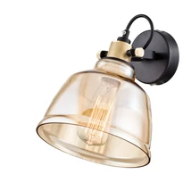 Aplica de perete Maytoni IRVING sticla chihlimbar 1x E27 - T163-01-R