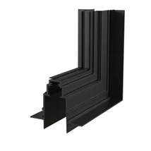 Conector 90° sina incastrat magnetic Maytoni L-CONNECTOR aluminiu negru - TRA004OCL-22B