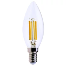 Bec filament E14-LED 6W 3000K 800lm 360° clasa energetica E - 1298