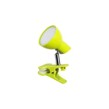 Veioza cu clema Rabalux NOAH LED 5W metal verde cu abajur plastic stil functional IP20 - 1481