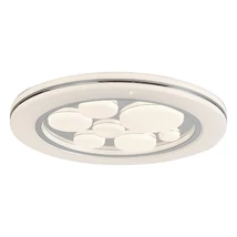 Plafoniera Rabalux LAGERTHA LED 36W metal crom cu abajur plastic albstil modern IP20 - 2012