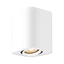 Spot incastrabil Rabalux KOBALD GU10 aluminiu alb mat cu abajur metal stil minimalist IP20 - 2050