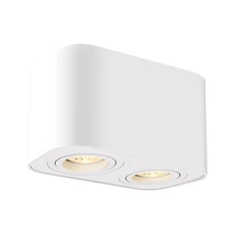 Spot incastrabil Rabalux KOBALD GU10 aluminiu alb mat cu abajur metal stil minimalist IP20 - 2054