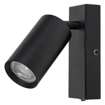 Aplica de perete Rabalux SOLO GU10 metal negru cu abajur metal stil minimalist IP20 - 2084
