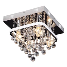 Plafoniera Rabalux PALLAS LED 23W metal crom cu abajur acril sticla cristalic albstil clasic IP20 - 2238