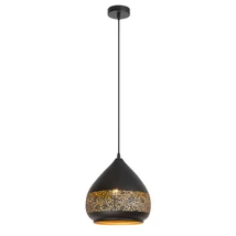 Pendul Rabalux KAIA E27 metal negru cu abajur metal stil tropical IP20 - 2278