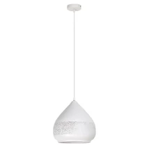 Pendul Rabalux KAIA E27 metal alb cu abajur metal stil tropical IP20 - 2279