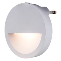 Iluminat trepte cu senzor crepuscular Rabalux PUMPKIN LED 0,5W plastic alb cu abajur plastic stil functional IP20 - 2283