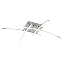 Plafoniera Rabalux ALEXIS LED 24W metal crom cu abajur plastic stil minimalist IP20 - 2503