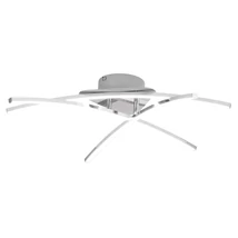 Plafoniera Rabalux ALEXIS LED 21W metal crom cu abajur plastic stil minimalist IP20 - 2504