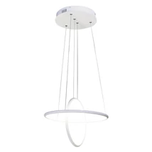 Pendul Rabalux DONATELLA LED 37W metal alb cu abajur plastic stil minimalist IP20 - 2544