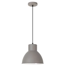 Pendul Rabalux DEREK E27 metal argintiu cu abajur metal stil Industrial IP20 - 2579