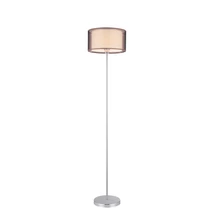Lampadar Rabalux ANASTASIA E27 metal crom cu abajur textil marostil traditional IP20 - 2633
