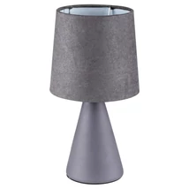 Veioza Rabalux NALANI E14 ceramic gri cu abajur textil stil modern IP20 - 2695