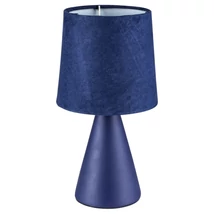 Veioza Rabalux NALANI E14 ceramic albastru cu abajur textil stil modern IP20 - 2696