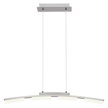 Plafoniera Rabalux EUCALYPTUS LED 20W metal crom satinat cu abajur plastic albstil modern IP20 - 2957
