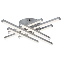Plafoniera Rabalux NAYARA LED 40W metal argintiu cu abajur plastic albstil modern IP20 - 3014