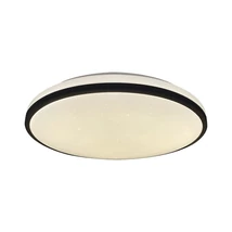 Aplica baie Rabalux SLAVA LED 18W metal negru cu abajur acril albstil modern IP44 - 3054